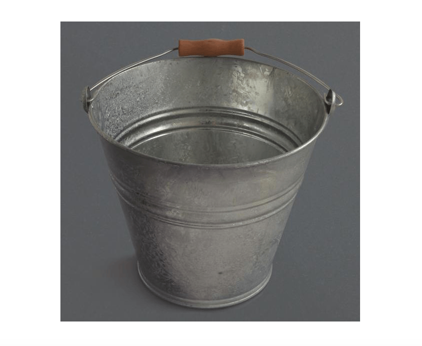 Our galvanized Bucket With Wooden Handle came from Labour and Wait and is £.