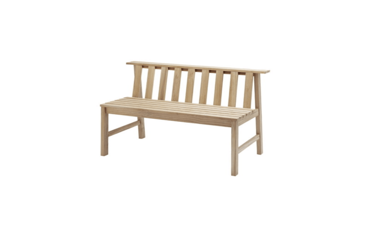 Designed by Aurelian Barbry for Skagerak, a Plank Bench \144 is about 57 inches long; \$\1,\247 at Finnish Design Shop.