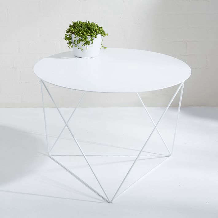 eric-trine-octahedron-side-table-white-gardenista