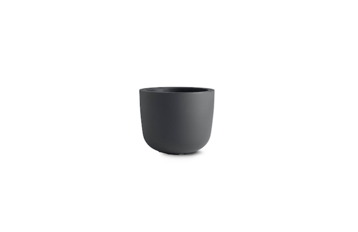 Japan-based designer Naoto Fukusawa&#8\2\17;s large Cup Planter for Serralunga is made of molded recyclable polyethylene and is available in four colors, with a diameter of \19 inches; \$\195 at DWR.