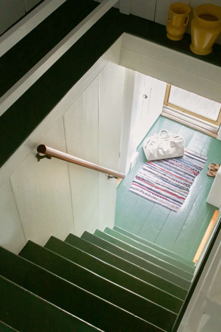 Photograph by Justine Hand for Remodelista, from New England Practical: The Case for Painted Wood Floors in the Summer Cottage.