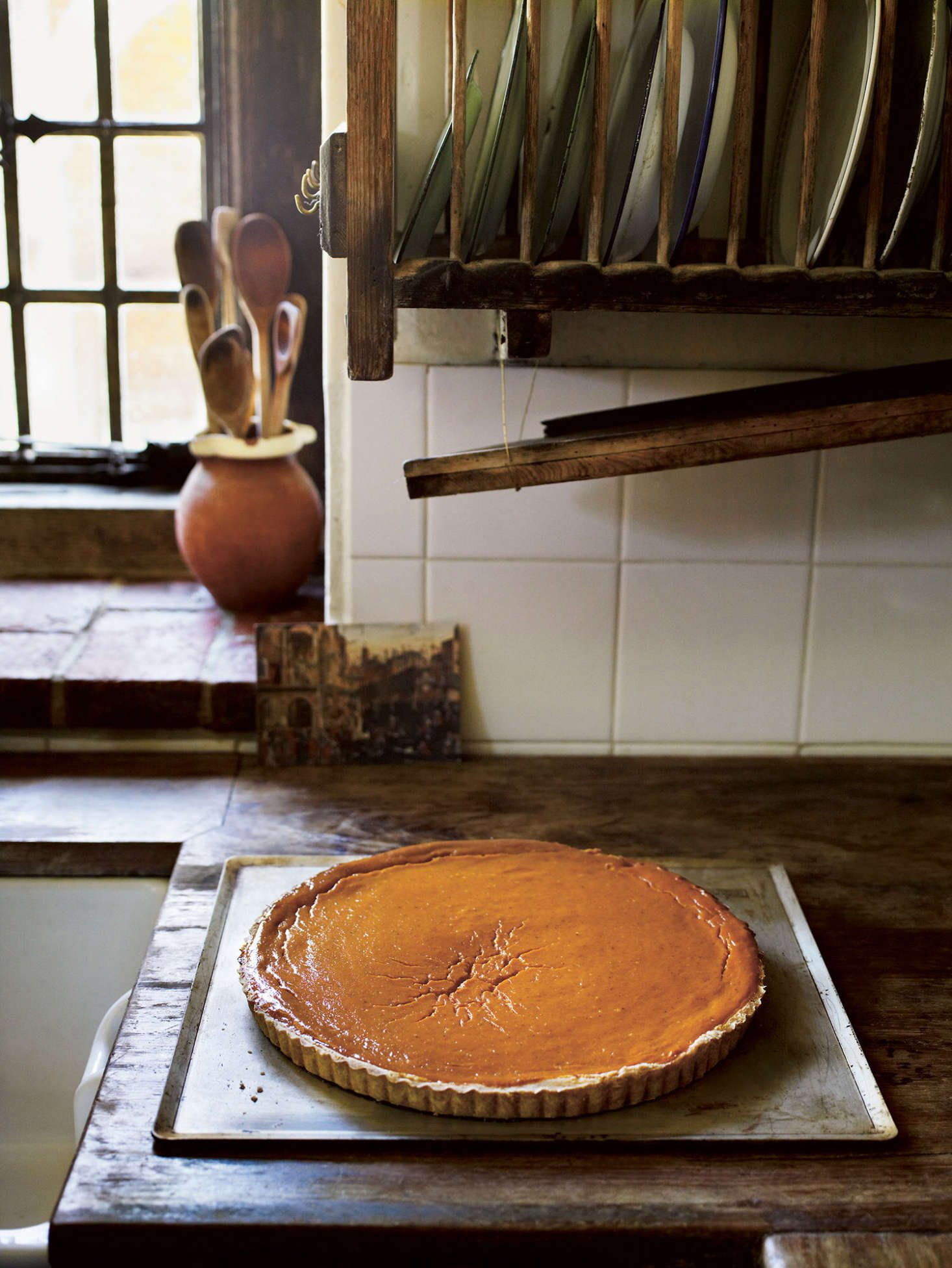 Pumpkin pie from The Great Dixter Cookbook.