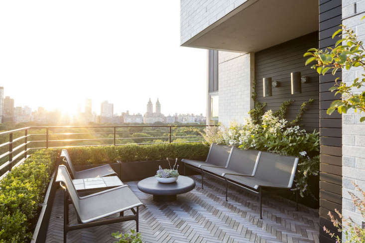 For more, see Garden Designer Visit: A Manhattan Terrace with Panoramic Central Park Views. Photograph courtesy of Nicholas Calcott.