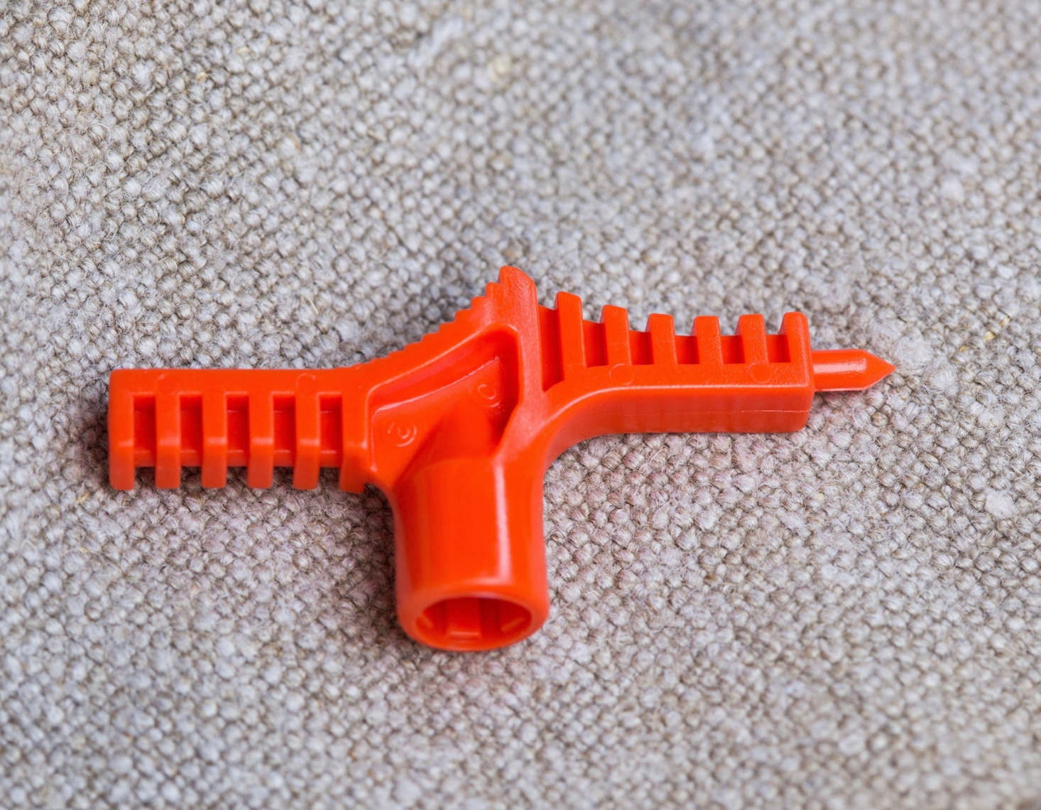 My favorite poker, called a key punch. The bright orange color means I don