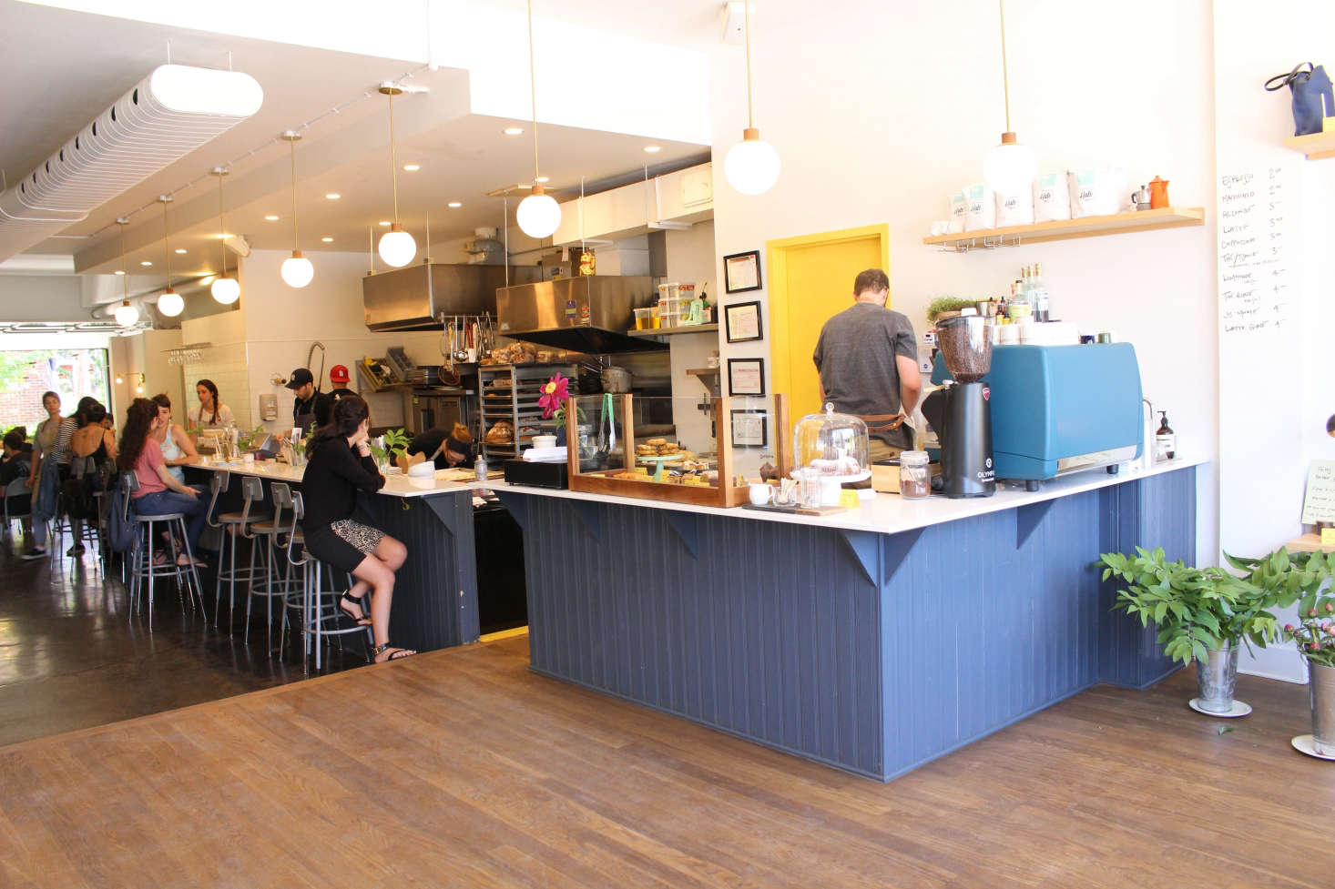 The brunch bar at Le Butterblume.
