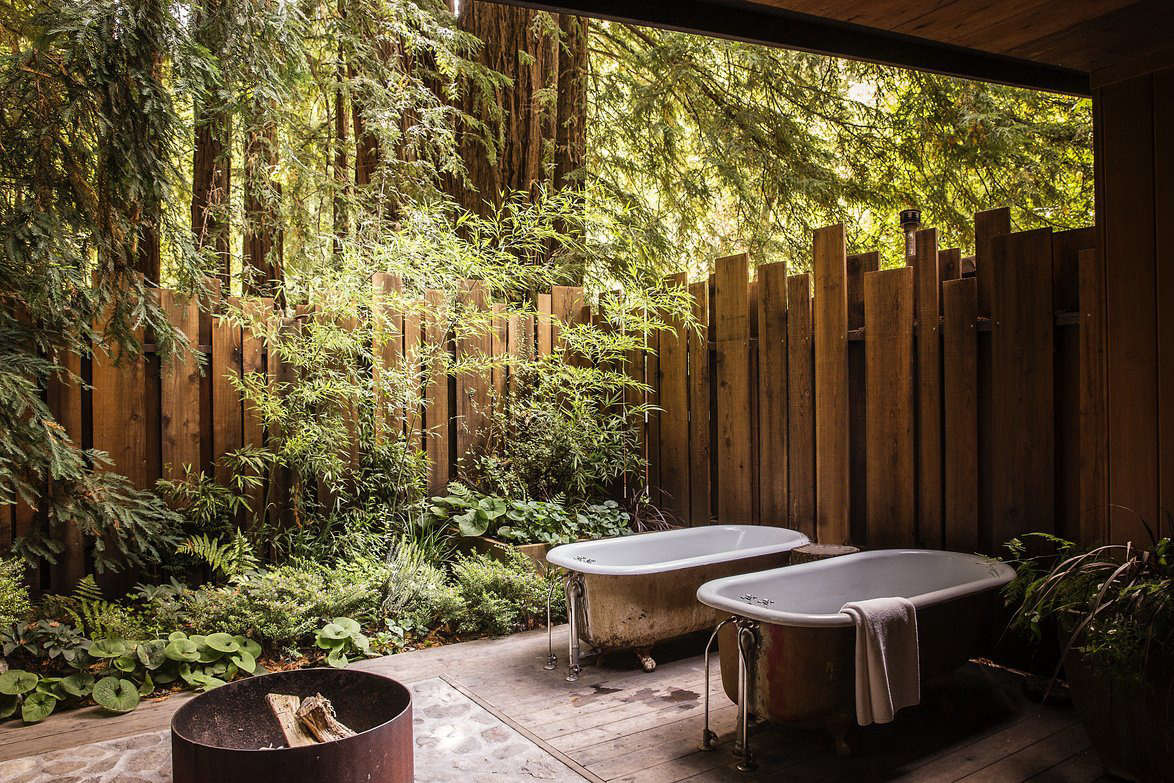 The New Outdoor Bath 10 OpenAir Tubs for Summer Soaks Gardenista