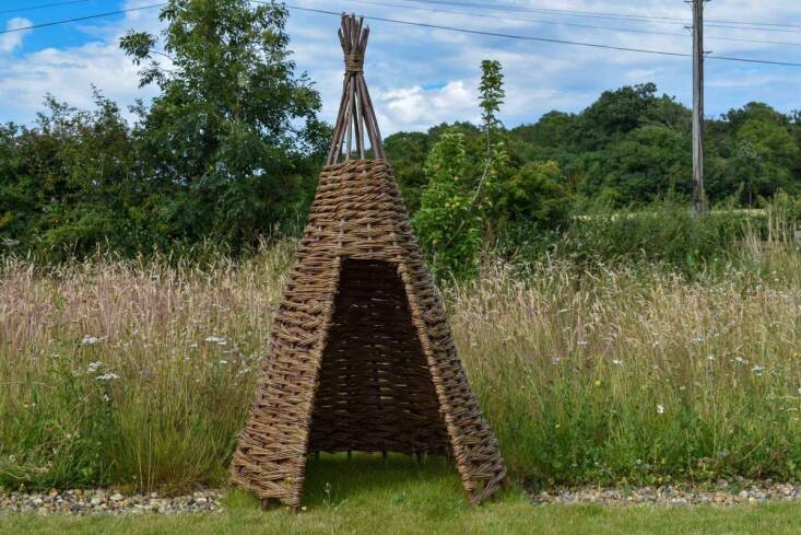 The Brampton Willows Willow Teepee is available in three sizes; £335.00 to £565.00.