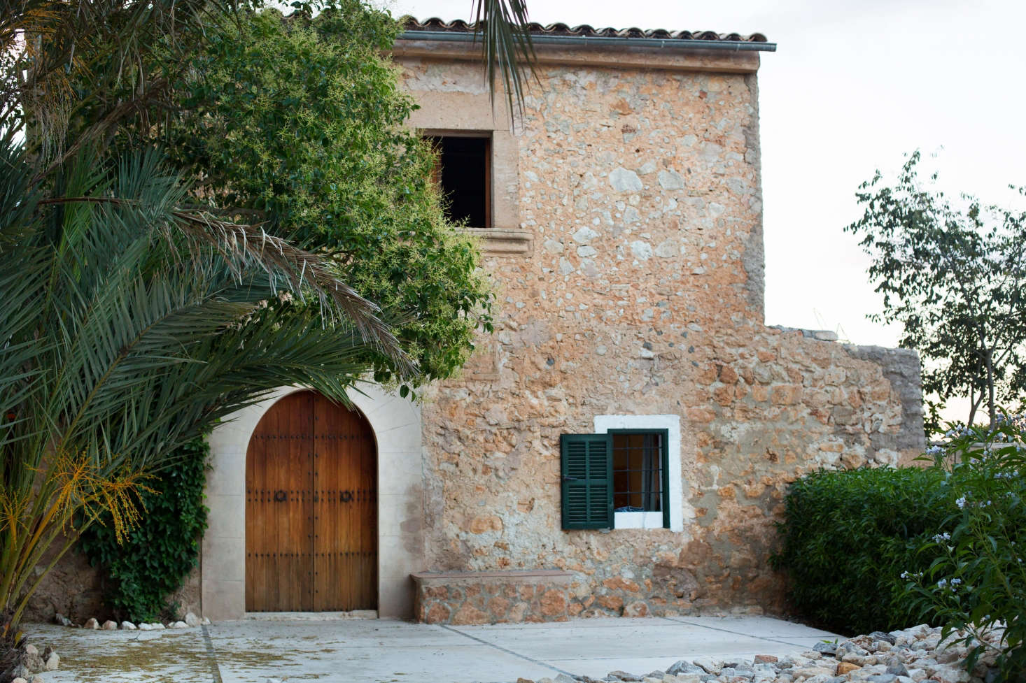 One of several Bou Ros properties that owners Miquel Fuster Riera and David Roldan Sastre rent to lodgers, the finca