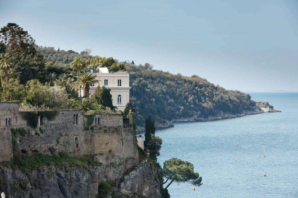 The view from the Villa Astor in Sorrento. Photograph via The Heritage Collection.