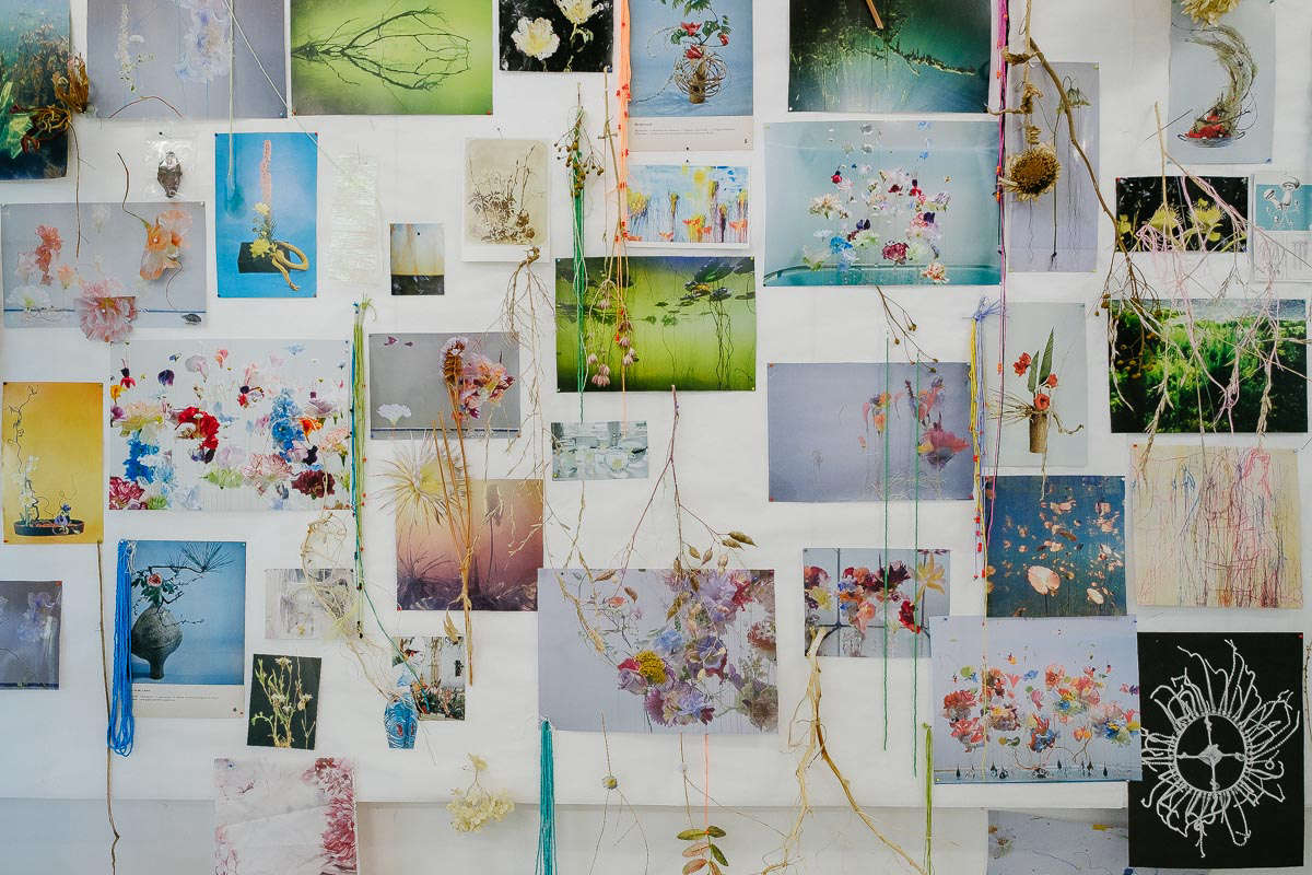 A mood board in Anne ten Donkelaar