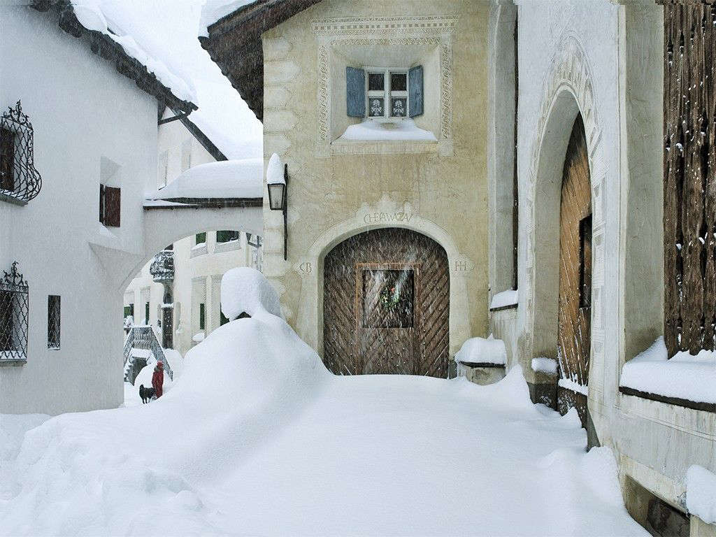Snow-covered inspiration, for those of us snowed in, via data-src=