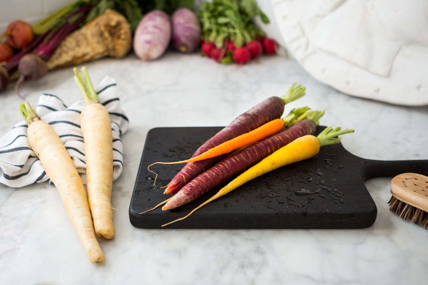 Upon returning to the kitchen with armloads of delicious yet perishable produce, it’s important to take inventory, and immediately.