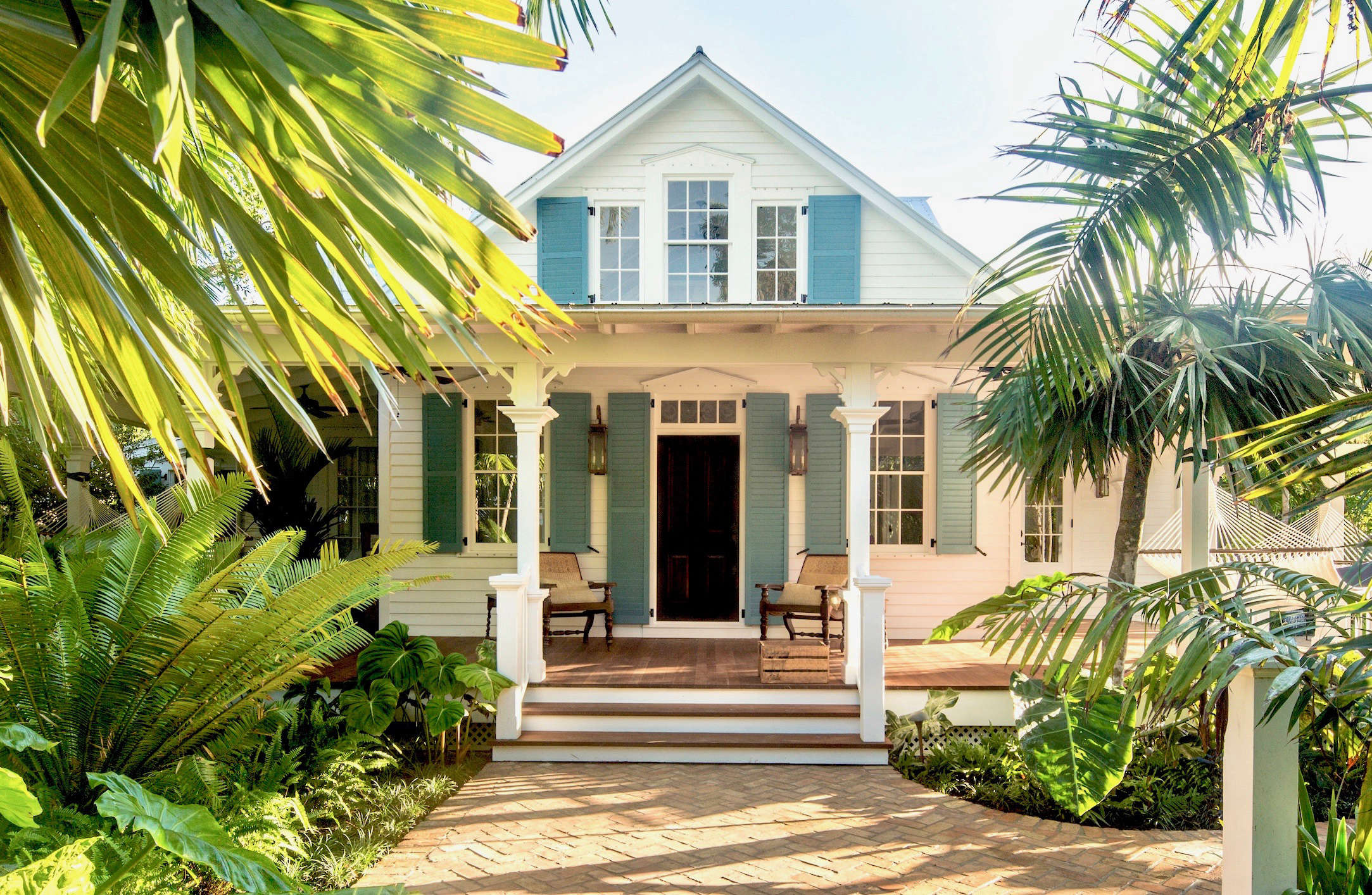 Key West's Secret Garden A Modern Landscape for an Author's Victorian