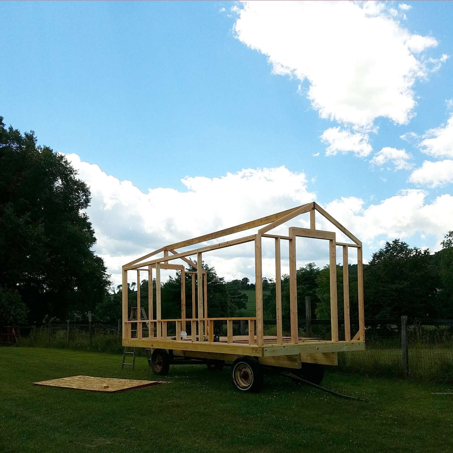 Dunn designed and built the farm