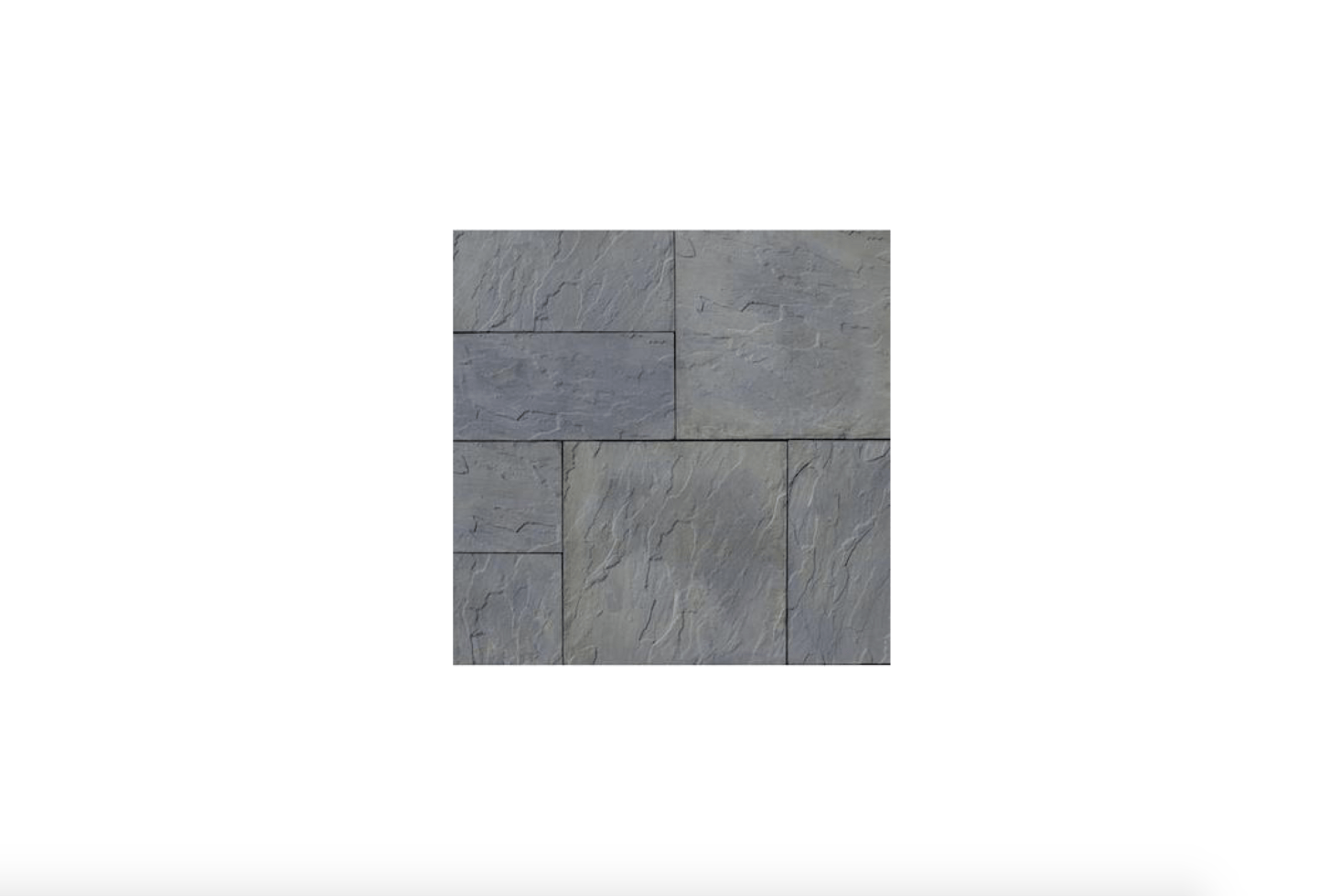 A 48-square-foot pallet of Variegated Basketweave York Stone Pavers, available in two sizes ( by inches is shown); $3data-src=