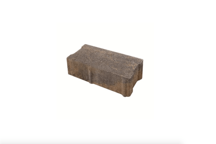 A four-by-eight-inch HydraStone brick system allows water to percolate downward, between pavers, into a layer of compacted gravel. For more information and prices, see Reading Rock.