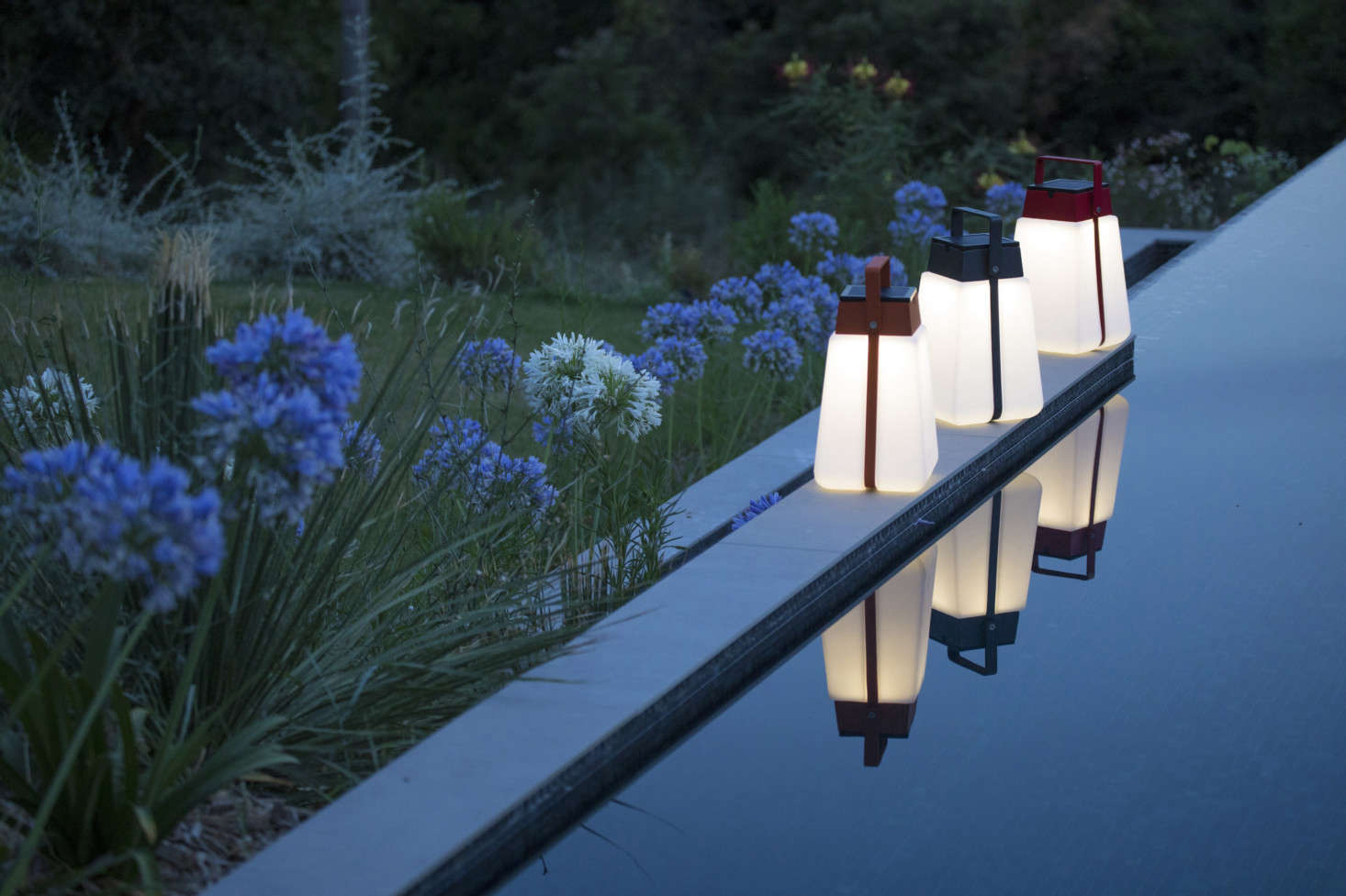 Especially made for watery settings, Bump, €9, is composed of aluminum and molded plastic.