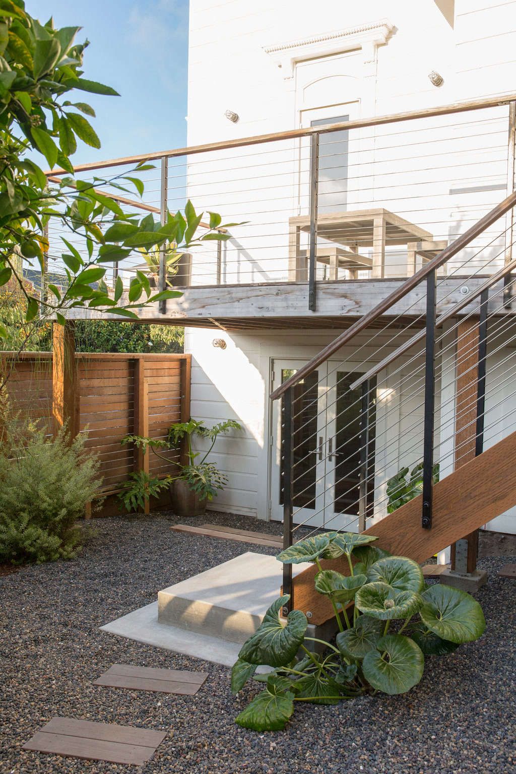 Lengths of smooth ipe were laid as pavers for clients who enjoy walking barefoot. See more in Designer Visit: A ‘Magical Green Pocket Garden’ in San Francisco by Talc Studio. Photographby Airyka Rockefeller.