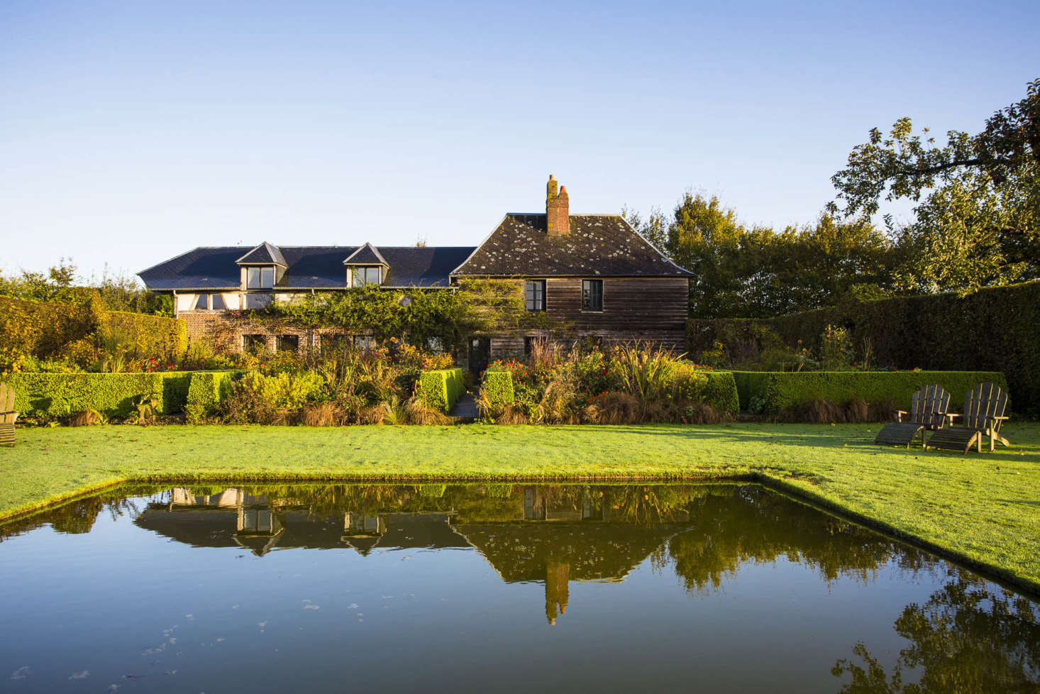 Le Jardin Plume in Auzouville-sur-Ry, near Rouen, France.