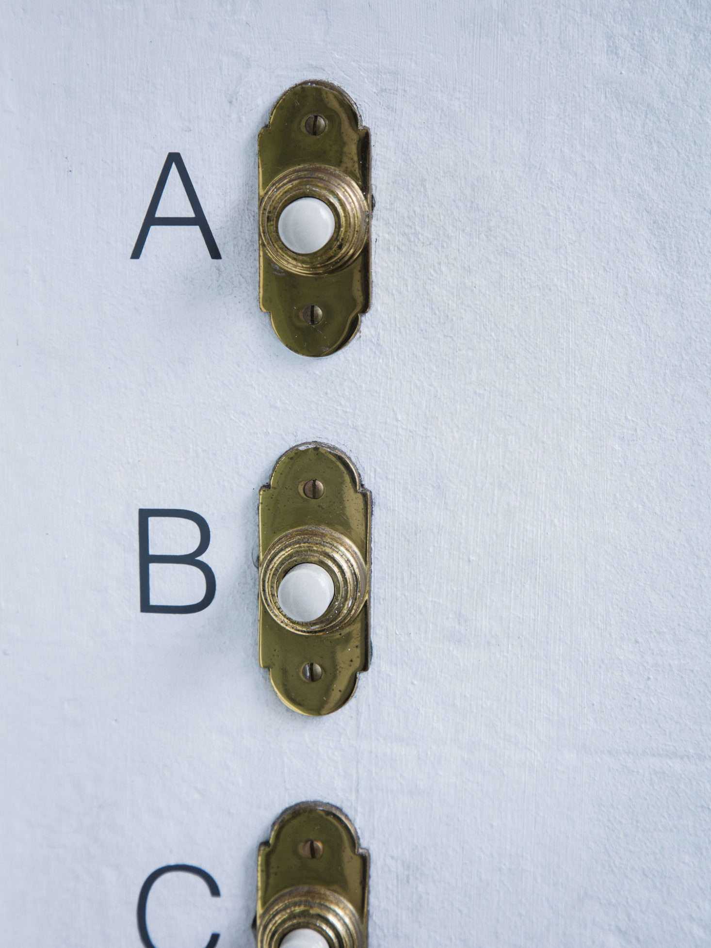 Object of Desire: Doorbell Letters for Modern Victorians - Gardenista