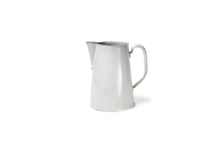 The Astier de Villatte Large Rose Pitcher is made from the line&#8\2\17;s black terra cotta clay and milk-white porcelain glaze. As it&#8\2\17;s Astier de Villatte, it&#8\2\17;s on the higher end of the pricing spectrum for \$\298 at ABC Carpet & Home.