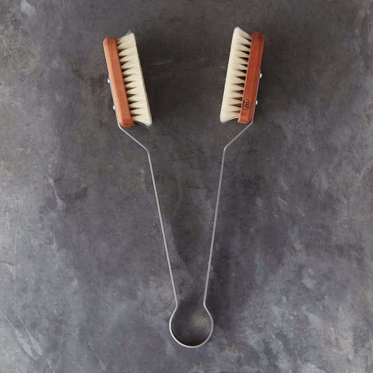 From German specialty brush maker Redecker, a Leaf Dusting Brush with goat hair bristles will gently massage and reinvigorate the foliage on houseplants as it cleans. It is $58 from Terrain.