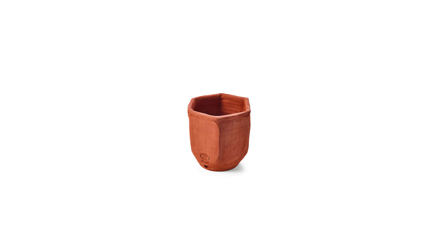 Miniature Terracotta Herb Pots are made in France and designed for small spaces: 