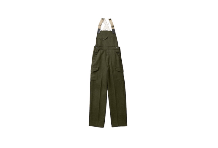 A pair of Mackinaw Wool Bibs (included in the men&#8\2\17;s workwear category at Filson) come in waist sizes as small as 30 inches and with inseams as short as \29 inches. Layer them with a wicking undergarment and add a sweater; they are available in either forest green as shown here and in the top photo or in charcoal for \$3\25 per pair.