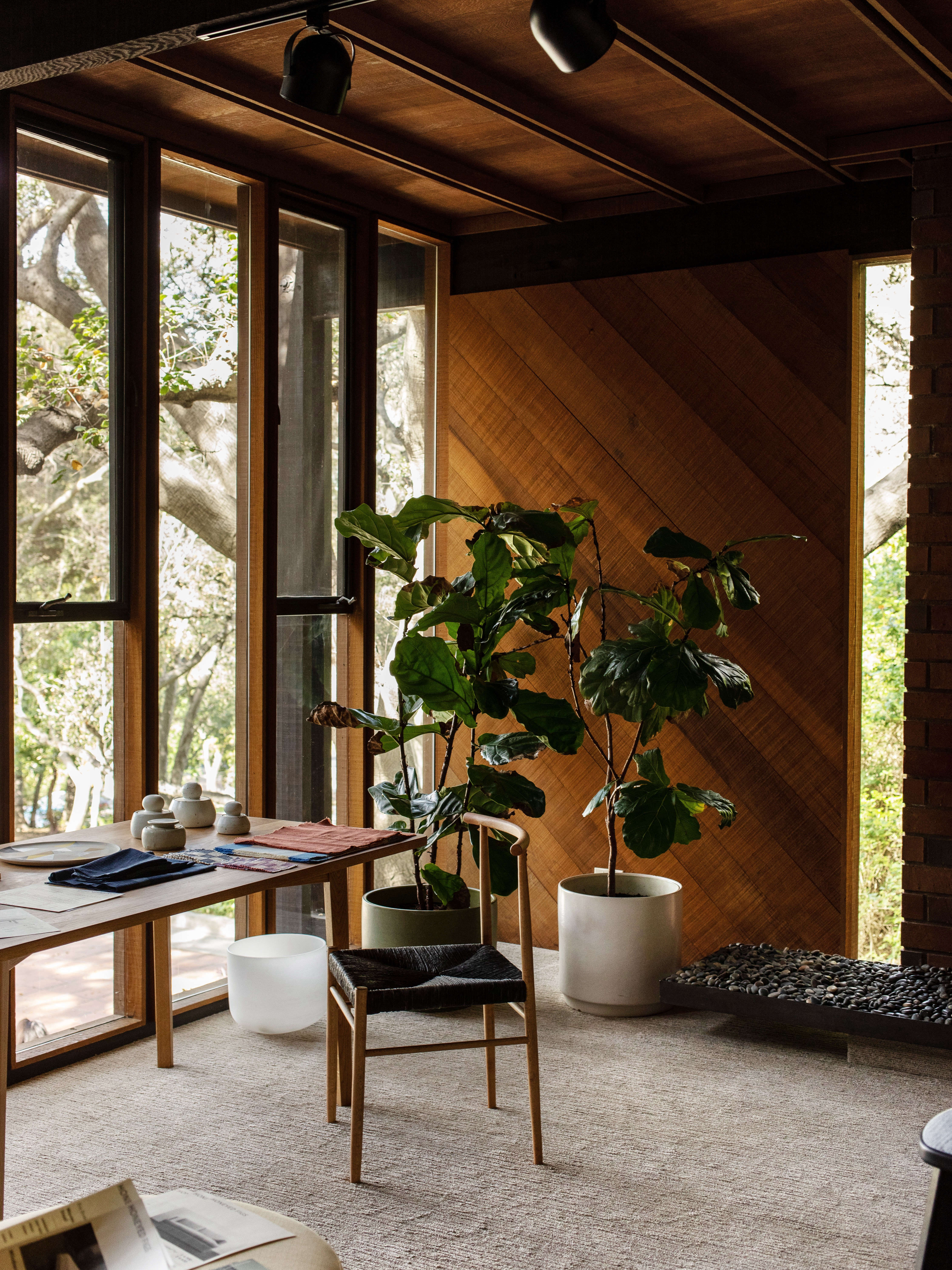 This beauty of a chair is just one of the elegant offerings from a newish furniture line. Photograph by Laure Joliet, from Made in California: A Curated Collection of Handmade Furniture from Honeyed Figs.