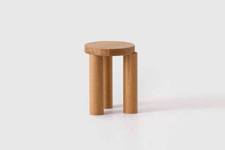 An actual stool for sitting (or for plants!) designed by Philippe Malouin for Resident, the Offset Stool is £550 at Lightology.