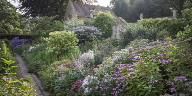  Over time the planting has evolved to include soft pinks and lilacs too.