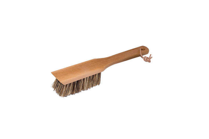 The Redecker Union Fiber Garden Tool Brush with an oiled beechwood handle is made with strong and water-resistant plant-based bristles; \$\14.99 on Amazon Prime.