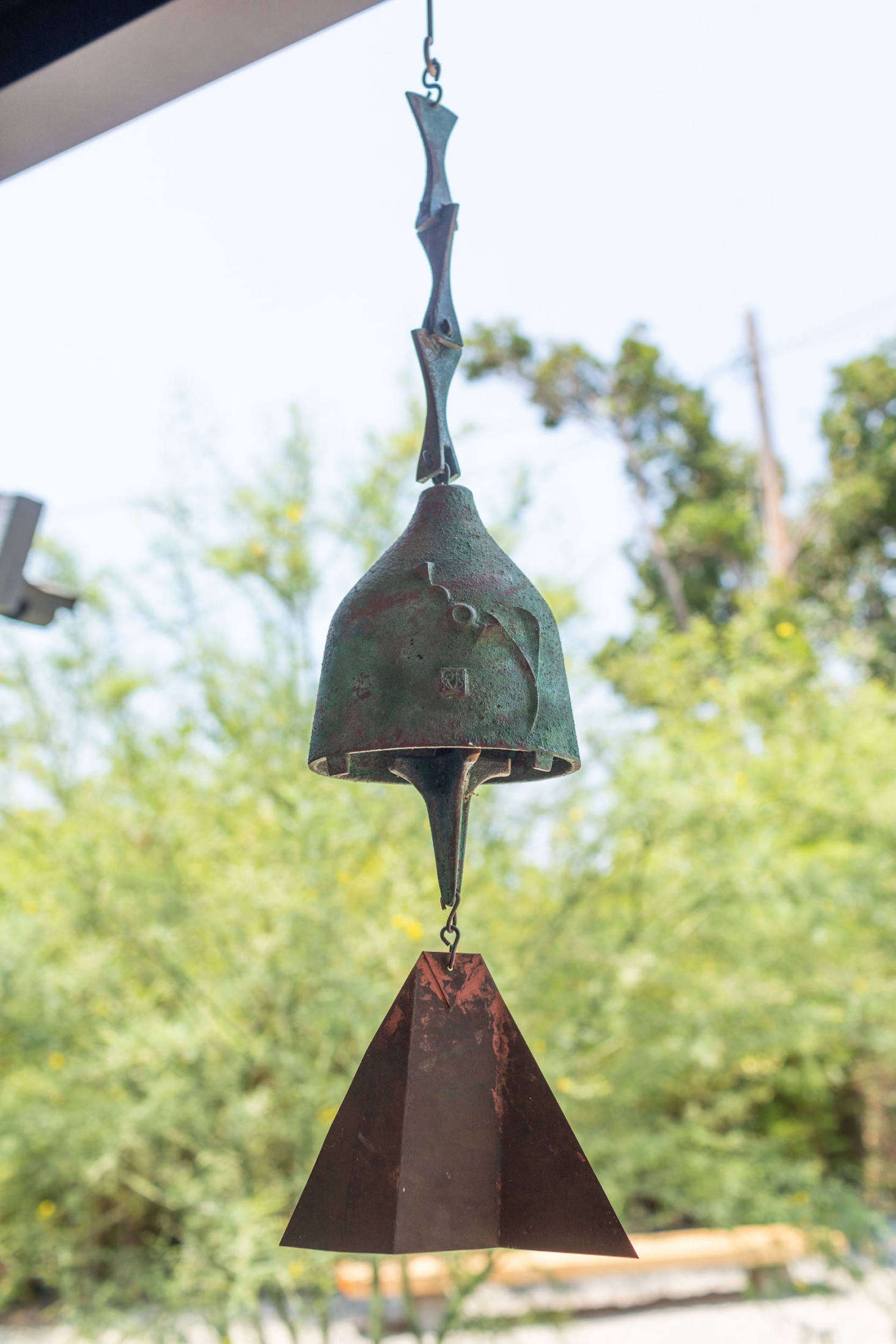 The bronze wind bell in Yanai