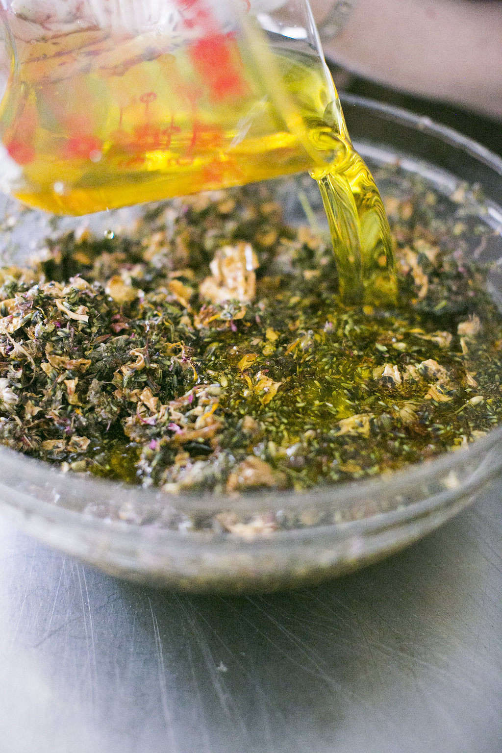 To learn how to make a soothing facial oil with calendula, see DIY Facial Oil: A Soothing 3-Ingredient Treatment from Justine Kahn of Botnia Skincare. Photograph by Nancy Neil, courtesy of Botnia.