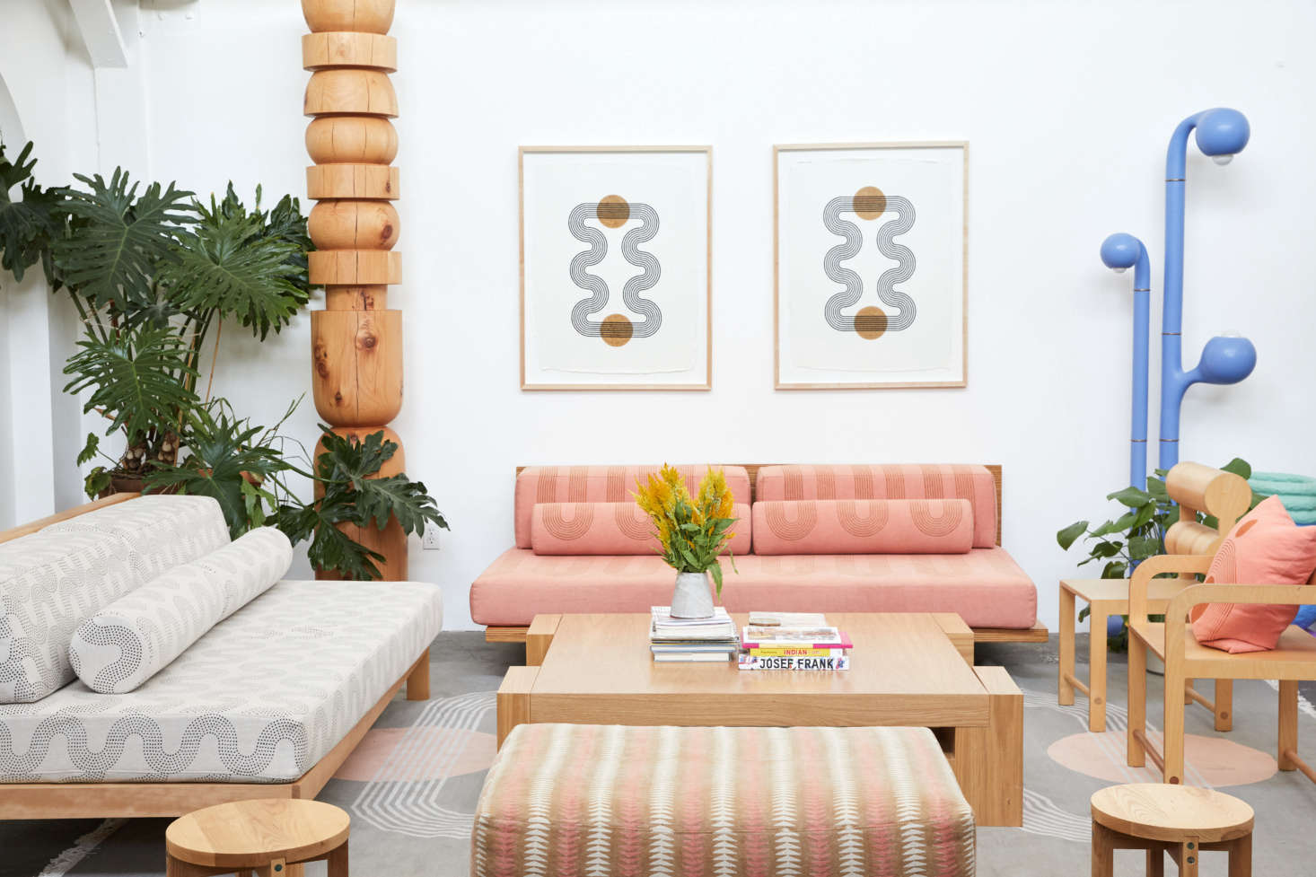 Margot visits the LA studio of one of our favorite textile makers. See Studio Visit: Block Shop’s Mod LA Headquarters.