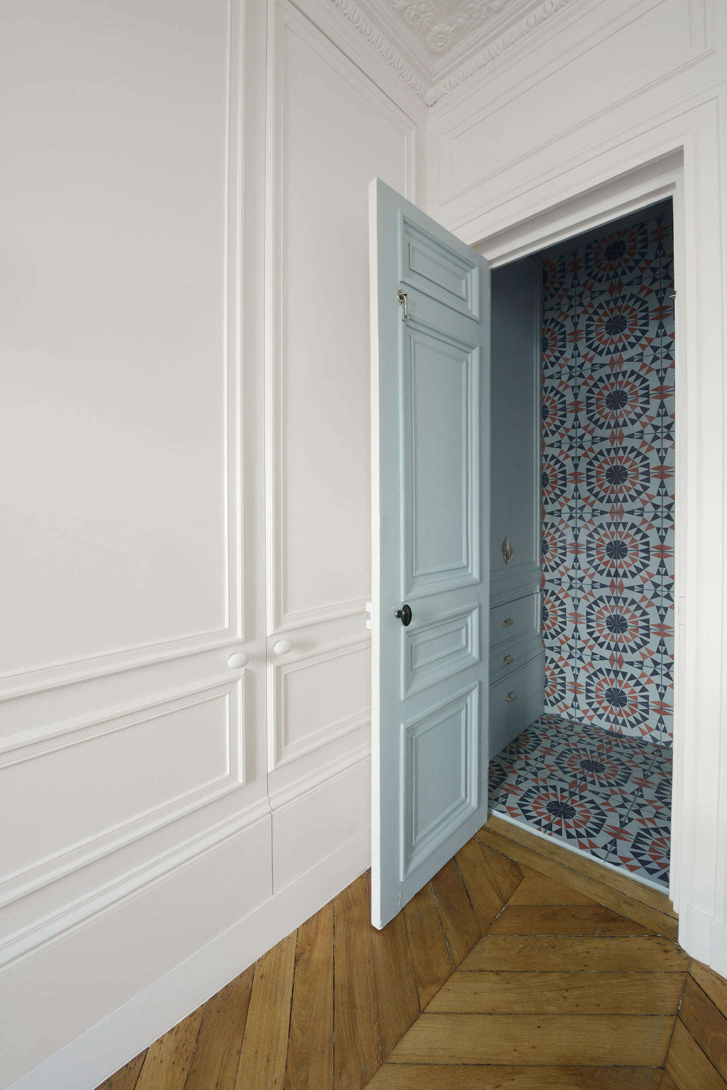 A Paris apartment for a young family of four that isn