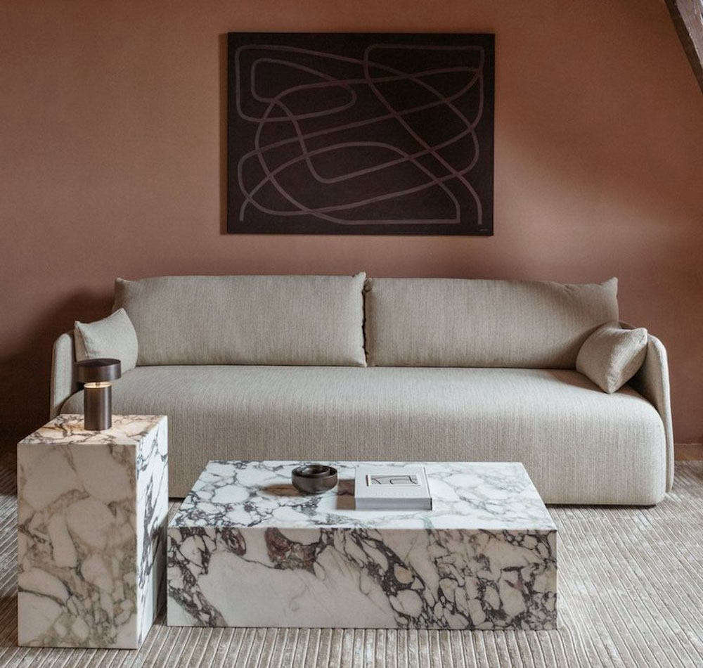 Alexa rounds up her favorite sofas designed by notable architects, including this one by Norm Architects for Menu, in Easy Pieces: Architect-Designed Sofas.