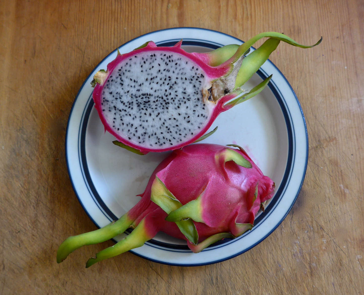 The exterior is leathery, but the fruit on the inside is soft enough to be eaten with a spoon. Photograph by Ali Eminov via Flickr.