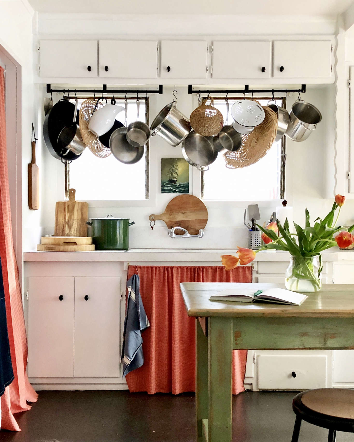 What happens when an Irish lass makes a home in Southern California? See the bright and charm-filled results in My Life in Colour: 8 Lessons from Gillian Lawlee’s Anti-Trendy LA Cottage. Photograph by Gillian Lawlee.