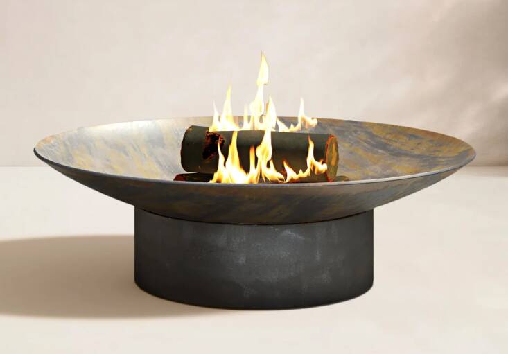 Hartlepool\2\17;s wood-burning Outdoor Firepit comes in four sizes; from \$\1,\170 at Birch Lane.
