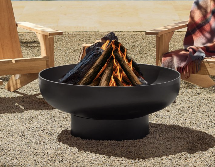 Rejuvenation\2\17;s Elliptical Firepit comes in four sizes, ranging from 36 to 7\2 inches wide; starting from \$\1,499.