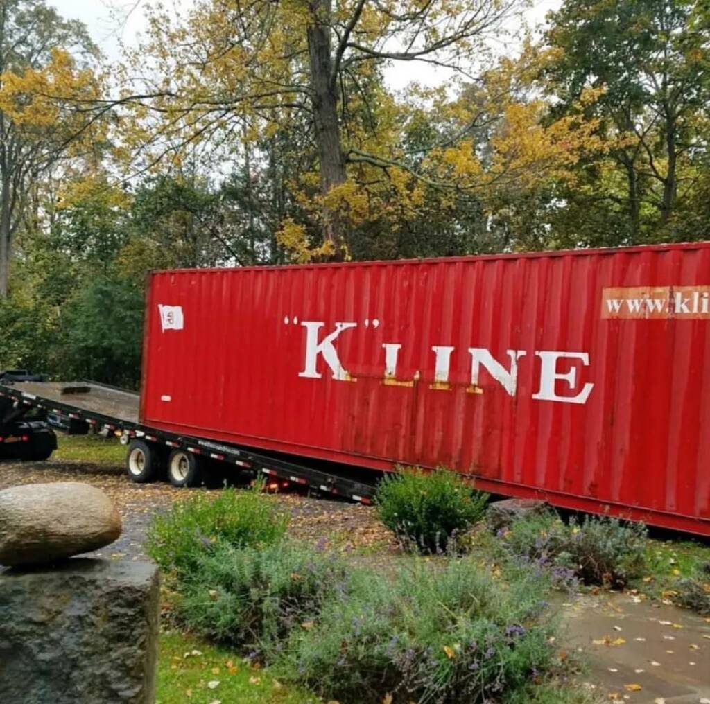 Shipping Container as Barn: An Inexpensive and Imaginative Reuse