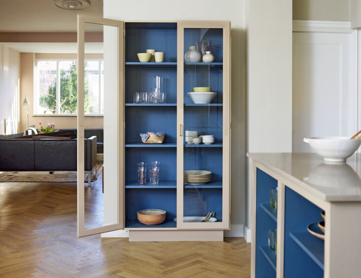 Photograph courtesy of Stilleben and Stilleben Architects, from Trend Alert: Two-Tone Cabinets for the Color Curious.