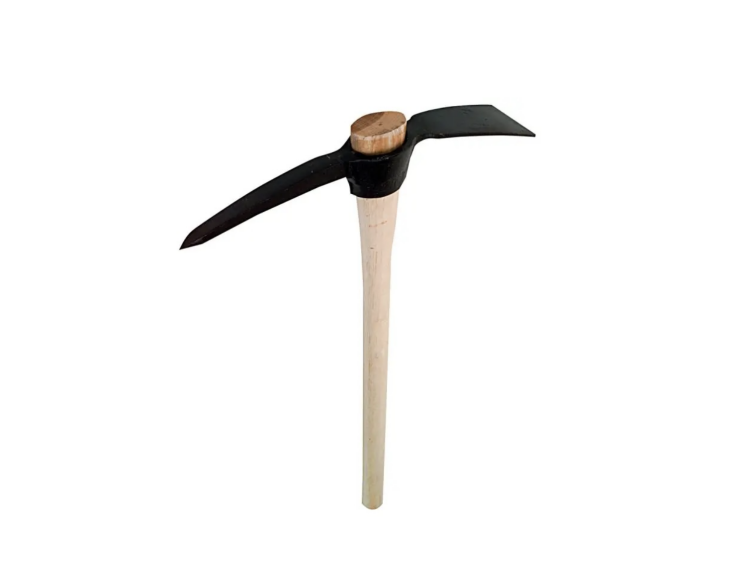 This Pick Mattock with hickory handle is \$58.95 at A.M. Leonard.
