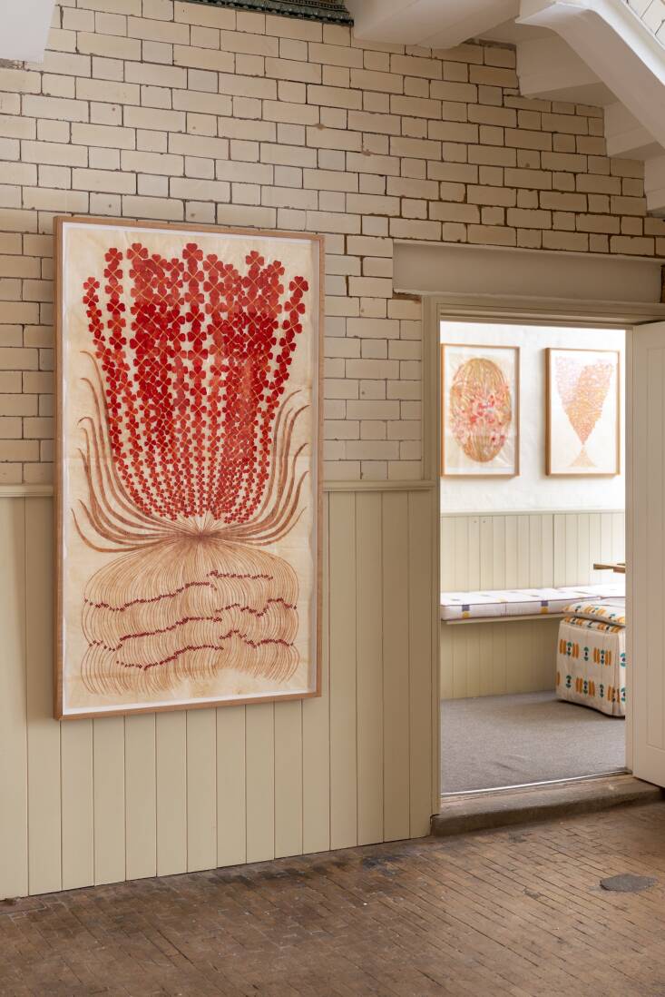 Another Garden Of Musubi view, including the finished One Flower (Red Flowers).