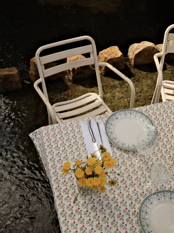 Wish we were here. Ideal summer setup via this week&#8\2\17;s Summer, Slower: Le Moulin Guesthouse, Two Hours from Paris.