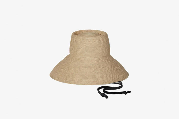 A major splurge for a gardening hat, but maybe this super-chic raffia version with leather ties is worth it? Shop now.