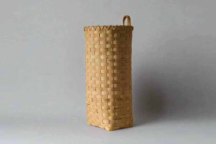 A beautiful oversized rattan basket that can effortlessly go from garden to wall display (table and floor, too). Shop now.