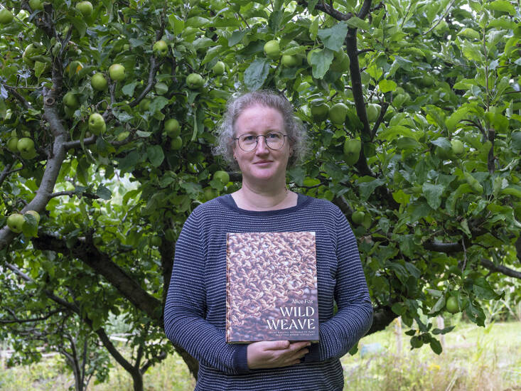 Alice&#8\2\17;s latest book, Wild Weave: Making Natural Materials to Make Beautiful Woven Textile Art, was released last month and is her third book to be published by Batsford. &#8\2\20;It encourages an open-minded and playful approach to creating beautiful and innovative woven artworks” and “promotes the idea of engaging with simple tools and technology, as well as making use of locally sourced and unconventional materials.” Photograph by Tessa Bunney.
