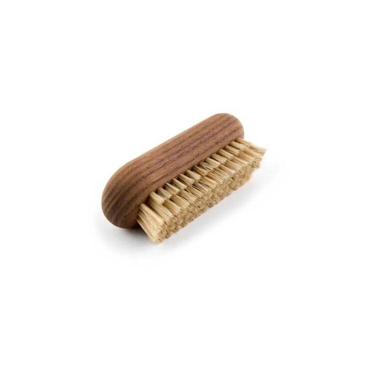 An Ash Wood Nailbrush is just the thing for a good post-gardening scrub; \$\20 at Boston General Store.